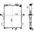 Radiateur, refroidissement du moteur MAHLE CR 2096 000P - Visuel 1