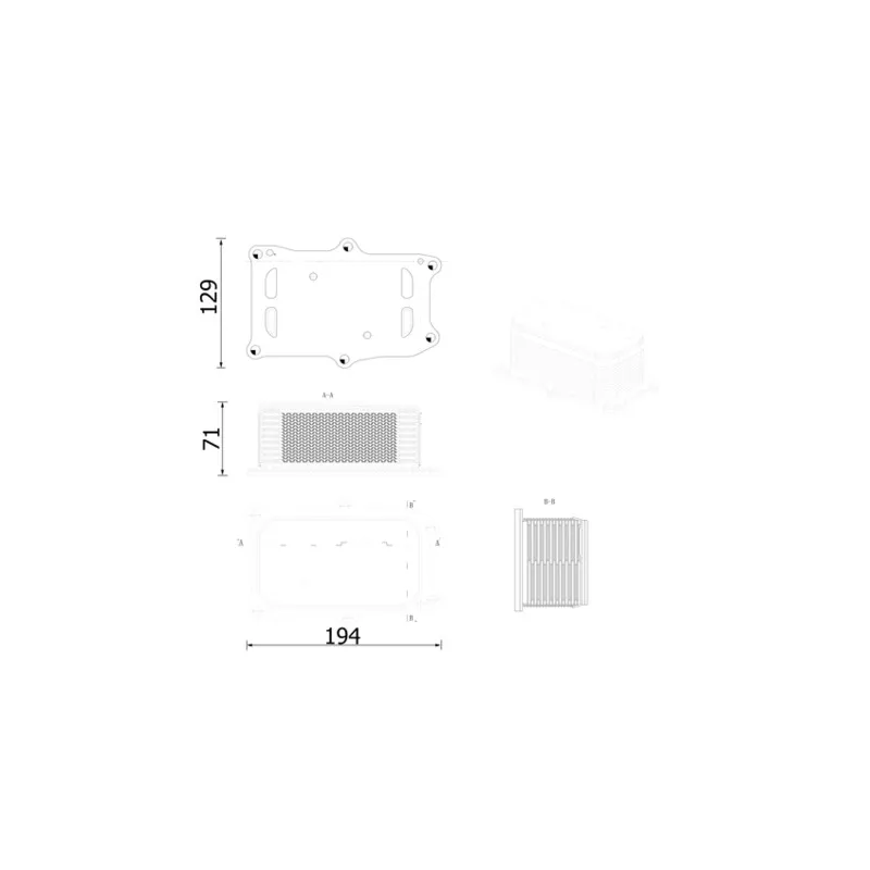 Radiateur d'huile MAHLE CLC 317 000S