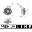 Embrayage, ventilateur de radiateur MAHLE CFC 259 000P - Visuel 1