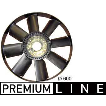 Roue du souffleur, refroidissementdu moteur MAHLE CFW 43 000P