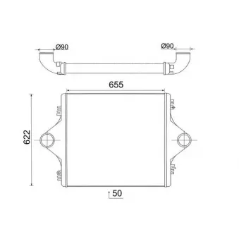 Intercooler, échangeur MAHLE