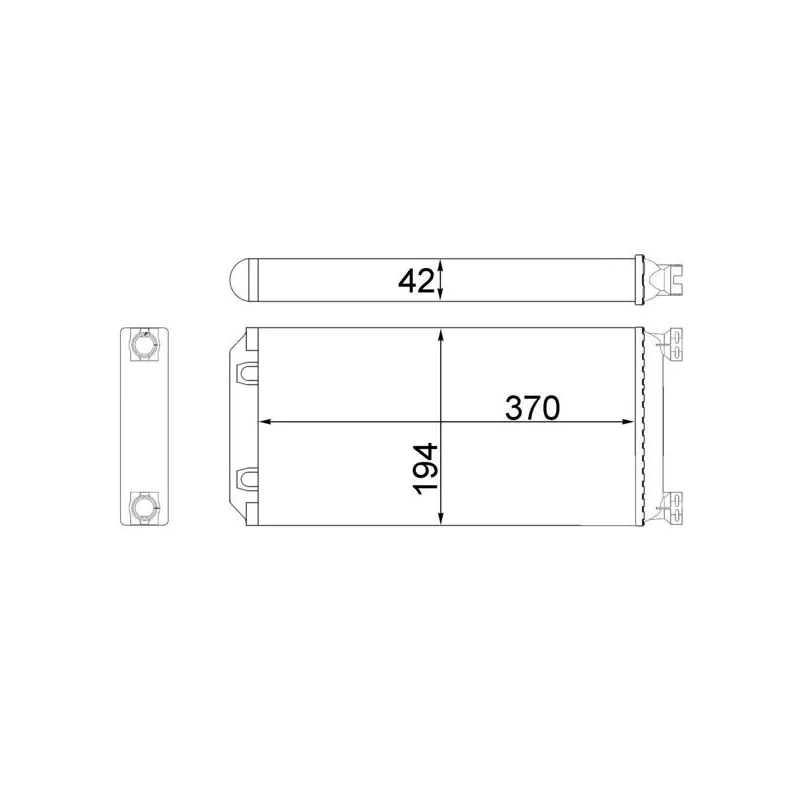 Système de chauffage MAHLE AH 130 000S