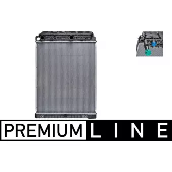 Radiateur, refroidissement du moteur MAHLE CR 673 000P