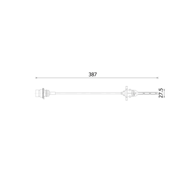 Commutateur de niveau, indicateur niveau réfrigérant MAHLE CRTX 3 000S
