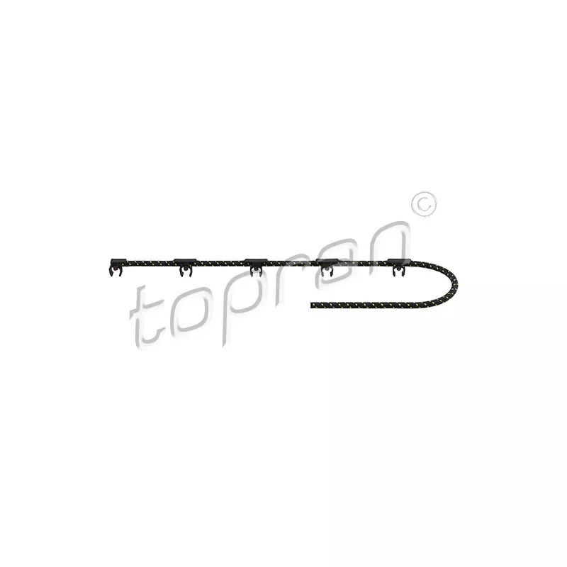 Tuyau, carburant de fuite TOPRAN 409 901