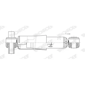 Jeu de 2 amortisseurs avant MONROE