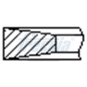 Jeu de segments de pistons FRECCIA FR10-313300