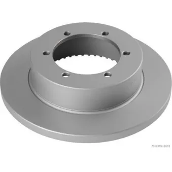 Jeu de 2 disques de frein arrière HERTH+BUSS JAKOPARTS