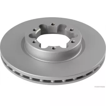 Jeu de 2 disques de frein avant HERTH+BUSS JAKOPARTS