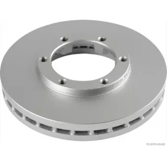 Jeu de 2 disques de frein avant HERTH+BUSS JAKOPARTS