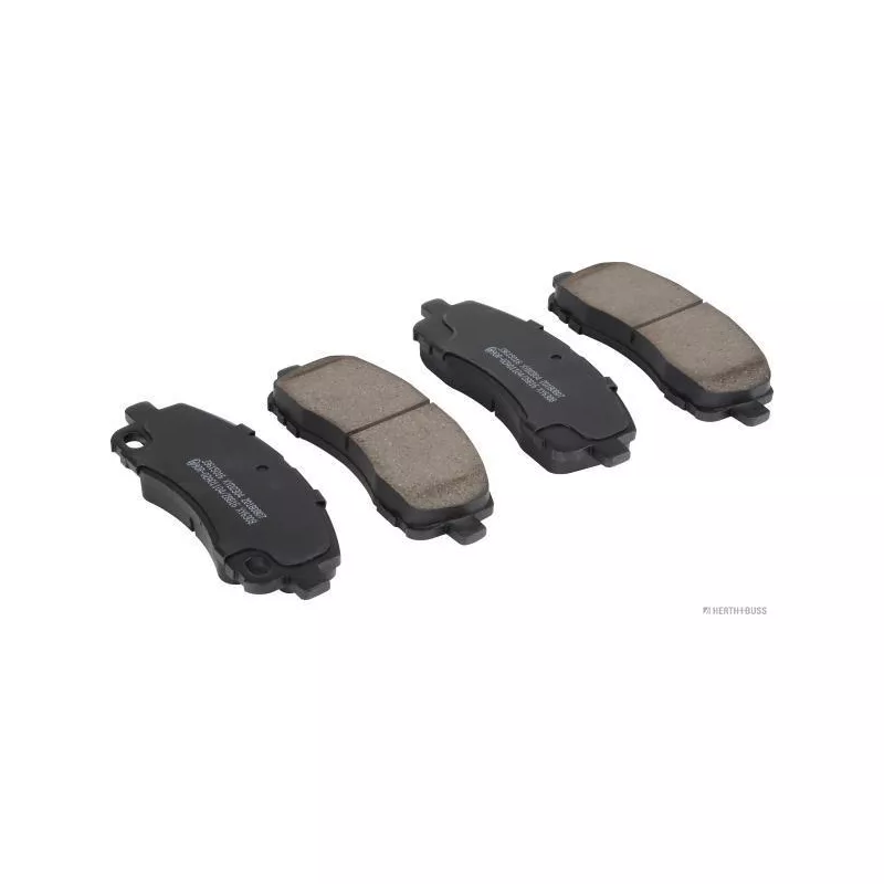 Jeu de 4 plaquettes de frein arrière HERTH+BUSS JAKOPARTS J3615016