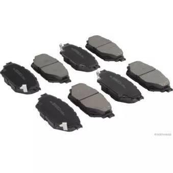 Jeu de 4 plaquettes de frein avant HERTH+BUSS JAKOPARTS