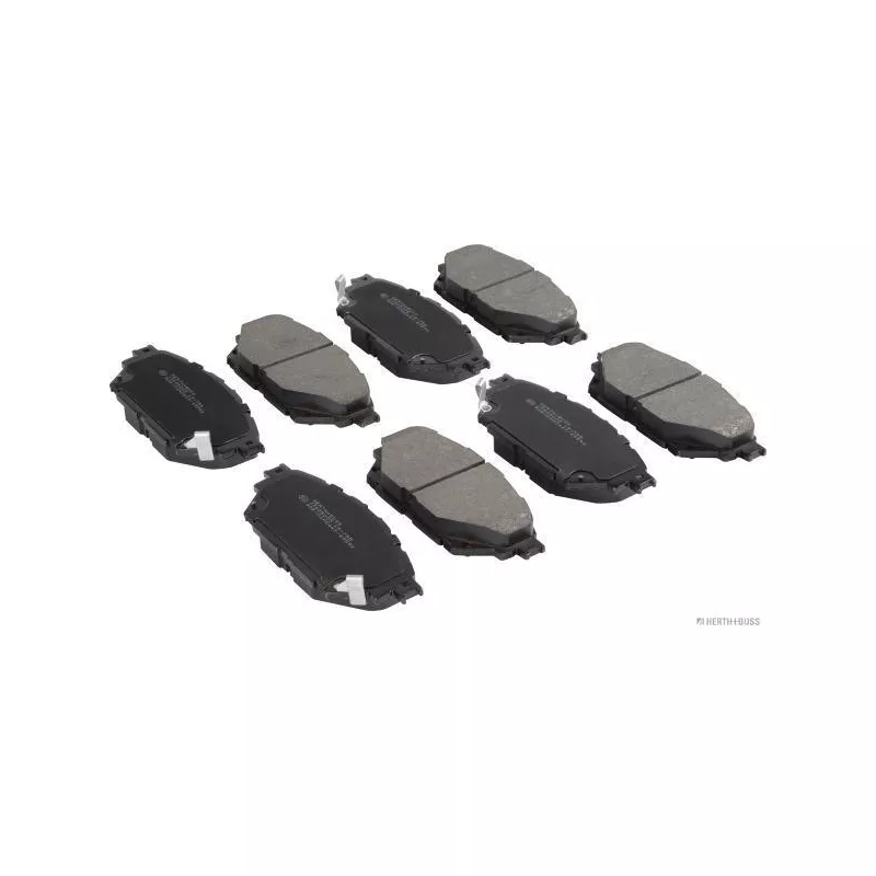 Jeu de 4 plaquettes de frein avant HERTH+BUSS JAKOPARTS J3605005