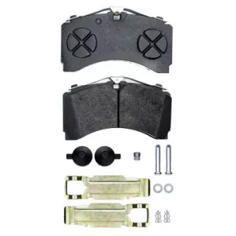 Jeu de 4 plaquettes de frein arrière TEXTAR 2924401