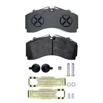 Jeu de 4 plaquettes de frein avant TEXTAR 2924601