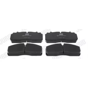Jeu de 4 plaquettes de frein avant JURID 2928409560