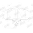Jeu de 4 plaquettes de frein avant JURID 2913109560 - Visuel 1