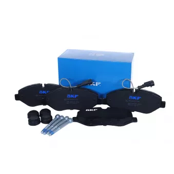 Jeu de 4 plaquettes de frein avant SKF