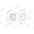 Jeu de 2 disques de frein avant JURID 569240J - Visuel 2