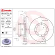 Jeu de 2 disques de frein avant BREMBO 09.8173.10 - Visuel 1