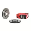 Jeu de 2 disques de frein arrière BREMBO 09.8840.1X - Visuel 2