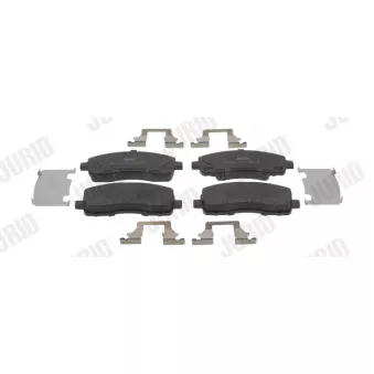 Jeu de 4 plaquettes de frein avant JURID 573661J