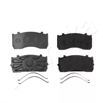 Jeu de 4 plaquettes de frein ASHIKA