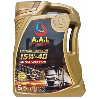 Huile moteur Poids lourd 15W40 5L ANDOIL A15W40PLL5