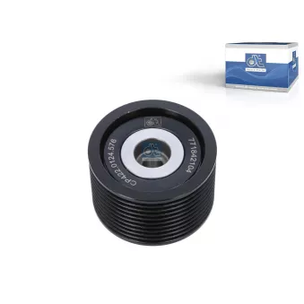 Poulie renvoi/transmission, courroie trapézoïdale à nervures DT