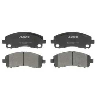 Jeu de 4 plaquettes de frein arrière ABE