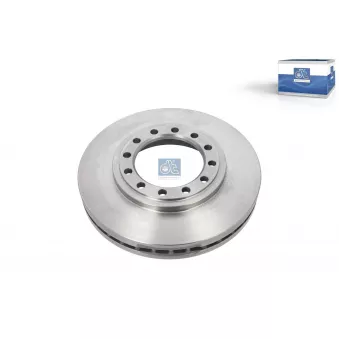 Jeu de 2 disques de frein avant DT