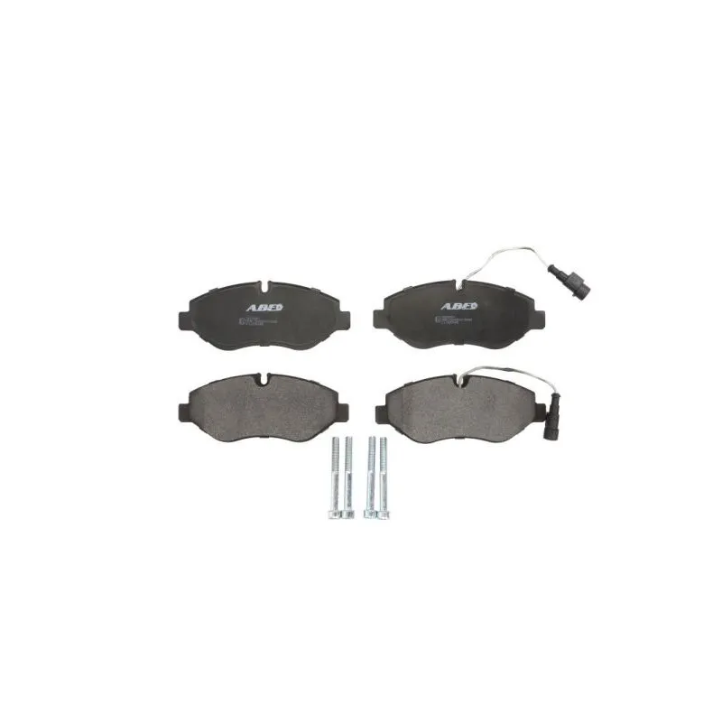Jeu de 4 plaquettes de frein avant ABE C11092ABE