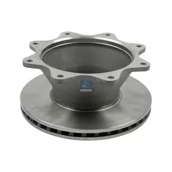 Jeu de 2 disques de frein arrière DT