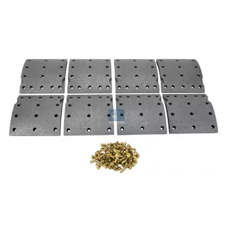 Kit de garnitures de frein, frein à tambour DT 2.94054