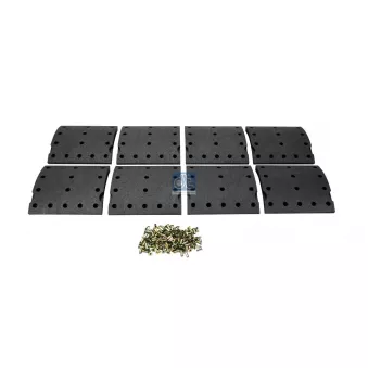 Kit de garnitures de frein, frein à tambour DT 2.94057