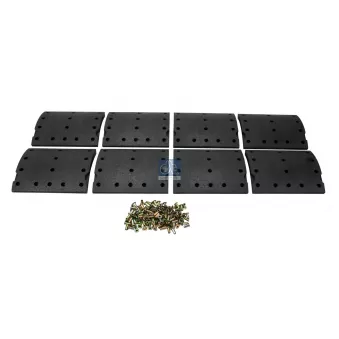 Kit de garnitures de frein, frein à tambour DT 2.94058