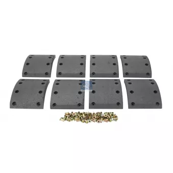 Kit de garnitures de frein, frein à tambour DT 3.96447
