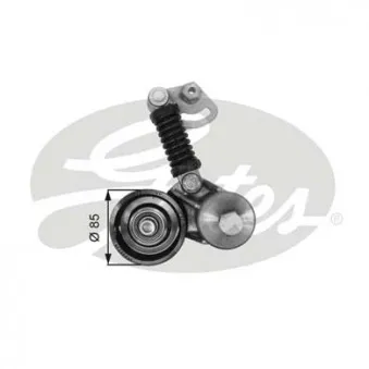 Tendeur de courroie, courroie trapézoïdale à nervures GATES