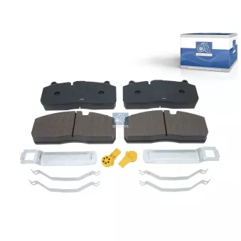 Jeu de 4 plaquettes de frein DT 10.34128