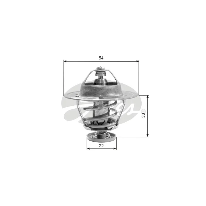 Thermostat d'eau GATES TH22682G1