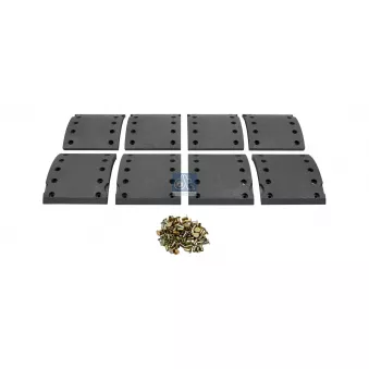 Kit de garnitures de frein, frein à tambour DT 10.13002