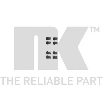 Kit d'accessoires, plaquette de frein à disque NK