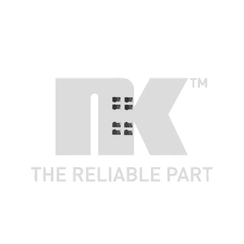 Kit d'accessoires, plaquette de frein à disque NK 7999063