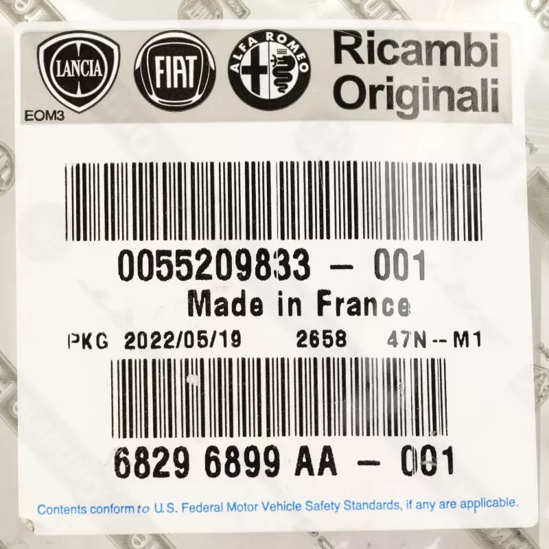 Pièce de serrage, échappement OE 55209833 - Visuel 2