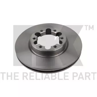 Jeu de 2 disques de frein avant NK 202287