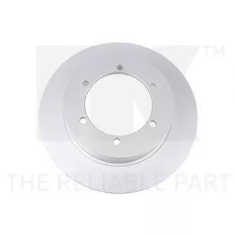 Jeu de 2 disques de frein arrière NK 312298