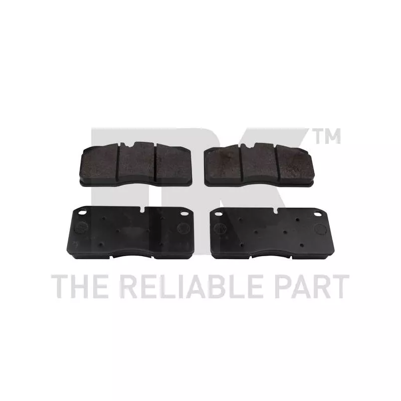 Jeu de 4 plaquettes de frein avant NK 222360