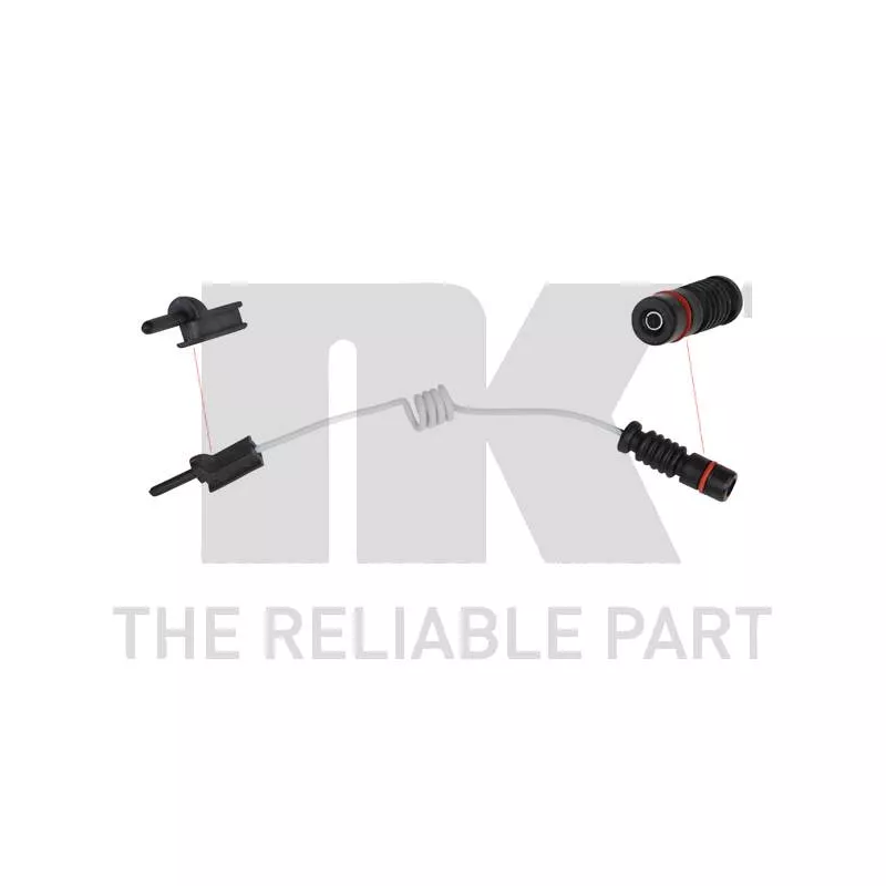 Contact d'avertissement, usure des plaquettes de frein NK 280032