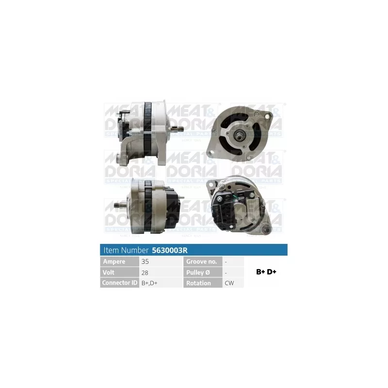 Alternateur MEAT & DORIA 5630003R