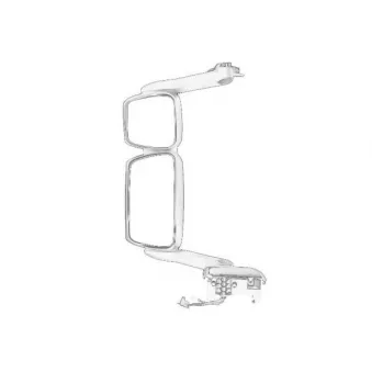 Rétroviseur extérieur PACOL IVE-MR-031